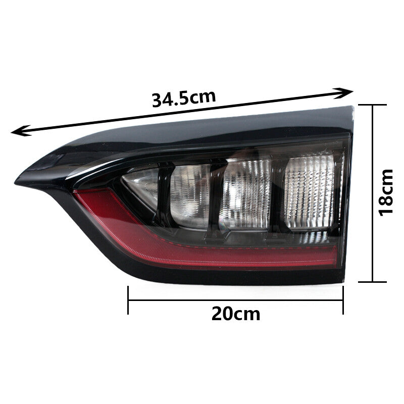 Left for Jeep Cherokee 2019 2020 2021 LED Inner Rear Tail Light Brake Stop Lamp