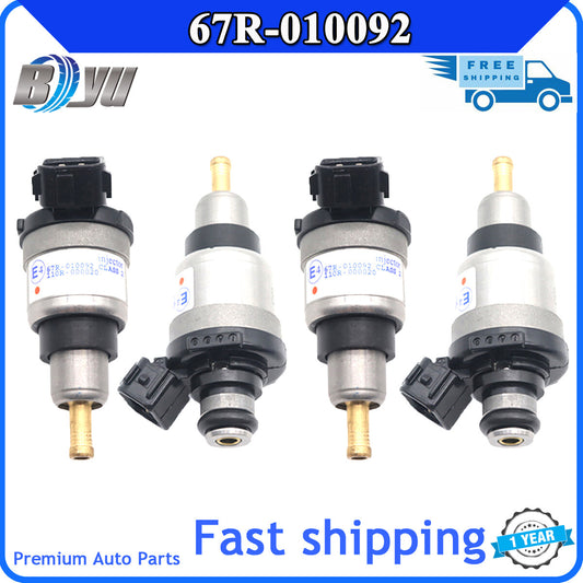 4X Class 2 Orange Fuel Injector System 67R-010092 110R-000020 For LPG/CNG Keihin