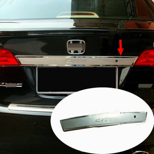 Chrome Tailgate Rear Trunk Middle Moulding Cover Trim for Honda for Civic 2006-2011
