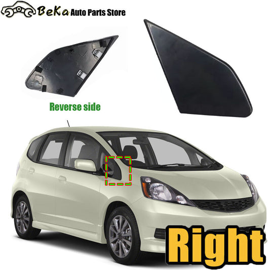 1-piece set of for Honda Fit 2009-2013 right front door decorative window glass panel cap