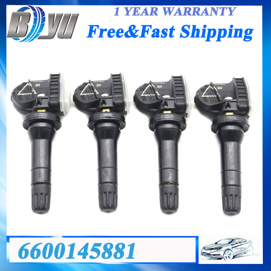 4x TPMS Tire Pressure Sensor 6600145881 for Geely Geometry A/C/E/G6 Emgrand New