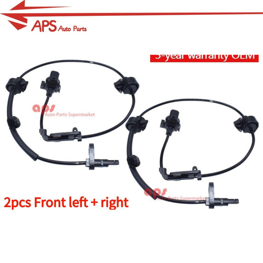 2 pieces for Honda CR-V 07-11 ABS wheel speed sensors, front left + right 57450/57455-SWA