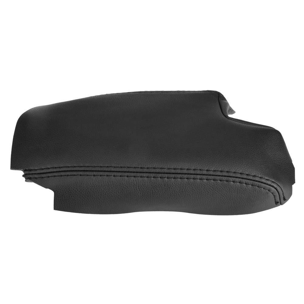 Car armrest protector, center console PU leather cushion cover, suitable for BMW E46 1999-2004