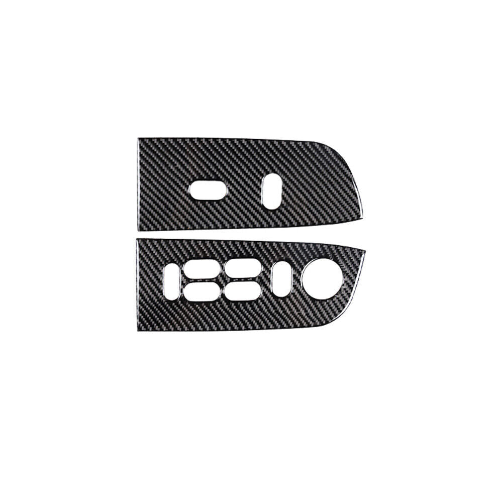 Carbon Fiber Interior Front Window Control Cover Trim  for ford  F-150 FX4 04-08