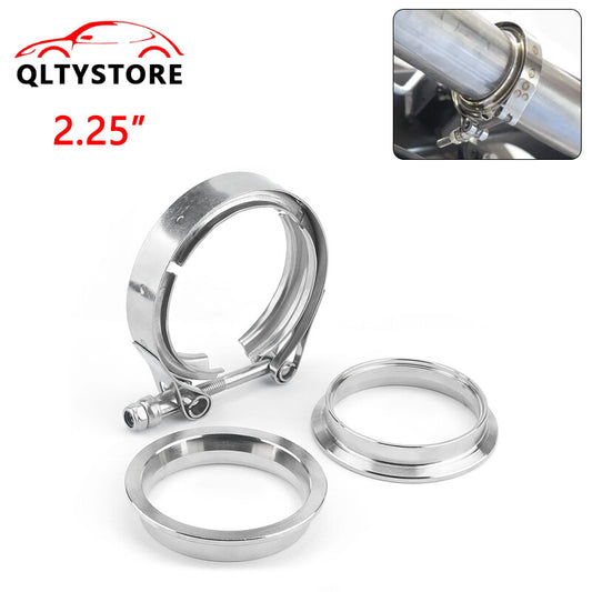 2.25 2.25 Inch Stainless Steel V-Band FlangeClamp Kit for Turbo Exhaust Pipes