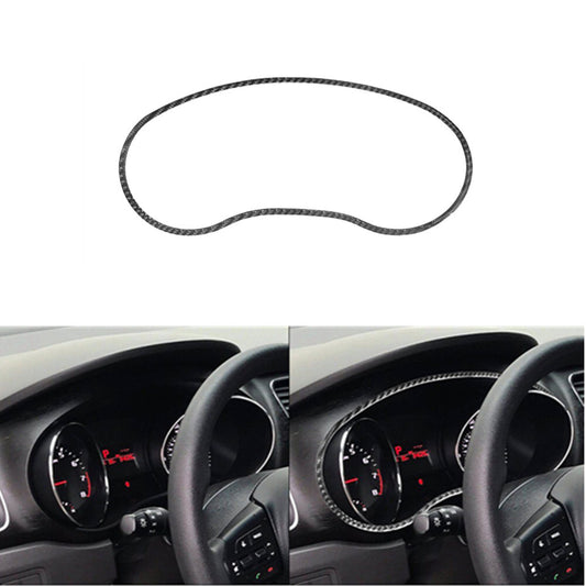 Carbon Fiber Speedometer Surround Frame Trim Cover for KIA Sedona 2015-2016