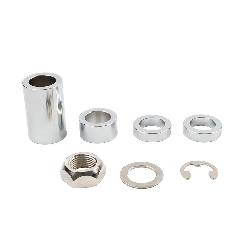 Motorcycle Rear Axle Nut Spacer Kit for Harley Softail FLST FSXT 2008+