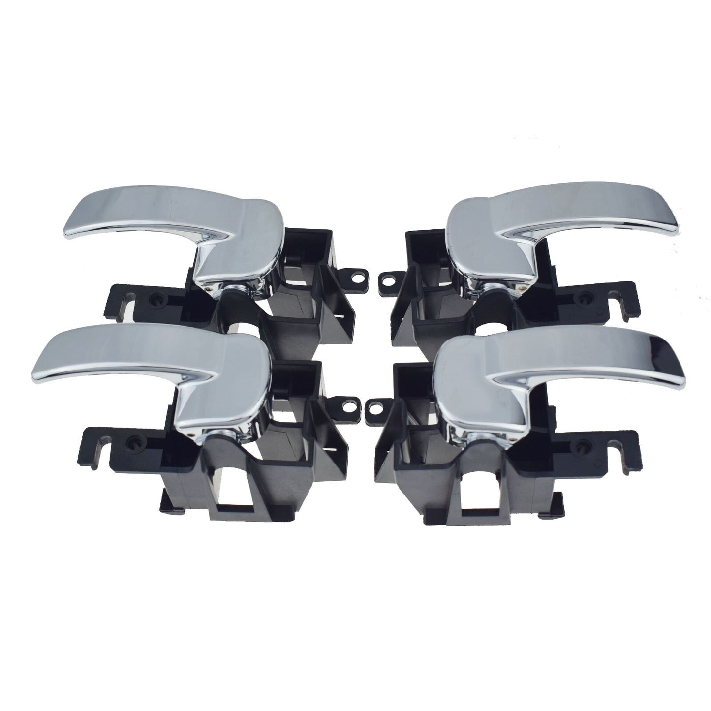 4-piece interior door handle pack for Navara Pathfinder 80670-4X02B 80671-4X02B- n
