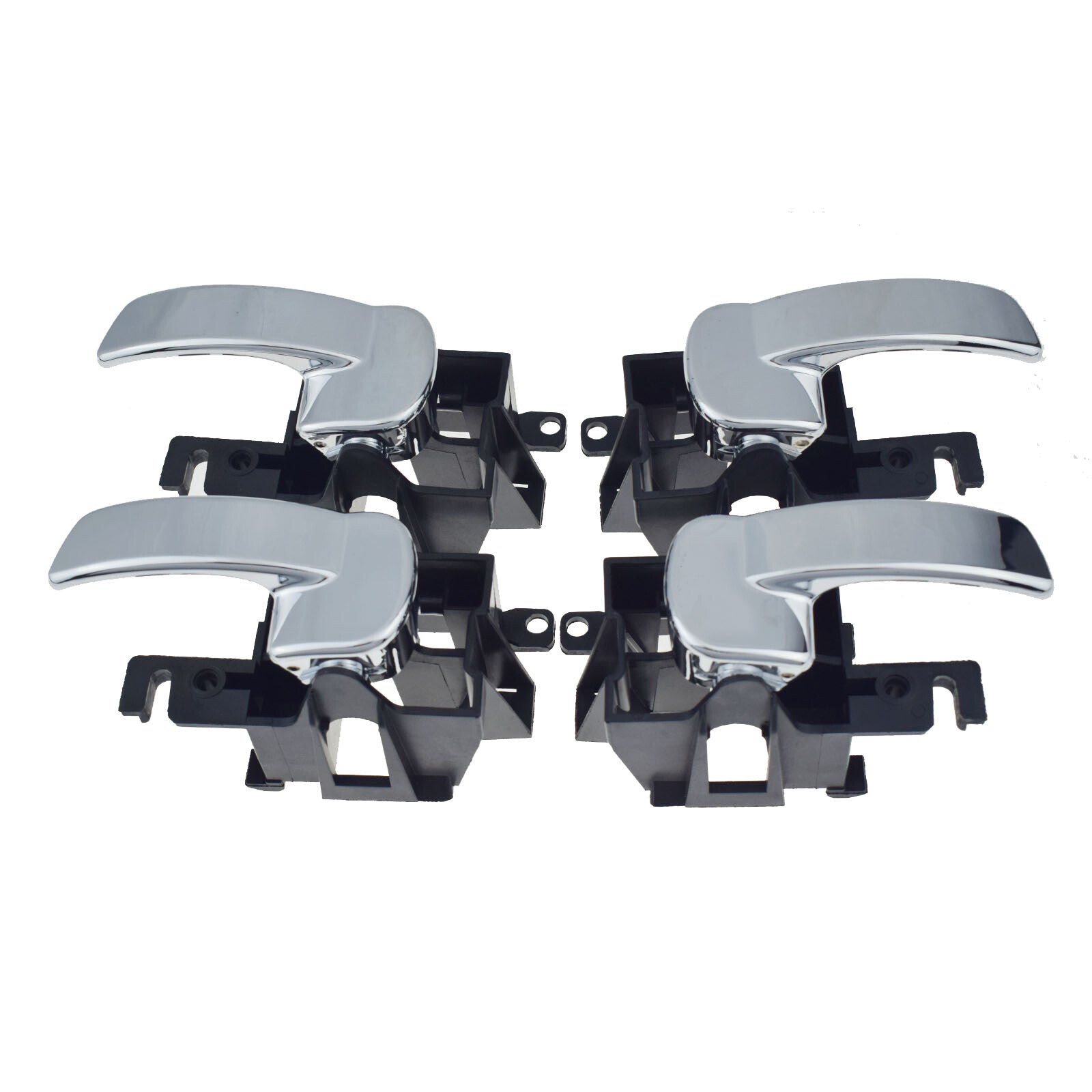 4-piece interior door handle pack for Navara Pathfinder 80670-4X02B 80671-4X02B- n