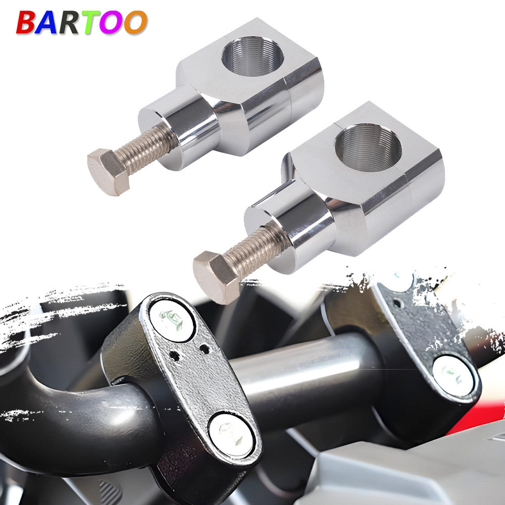 1 25mm Motorcycle Handlebar Riser Clamp Mount for Harley Dyna Touring Softail Q