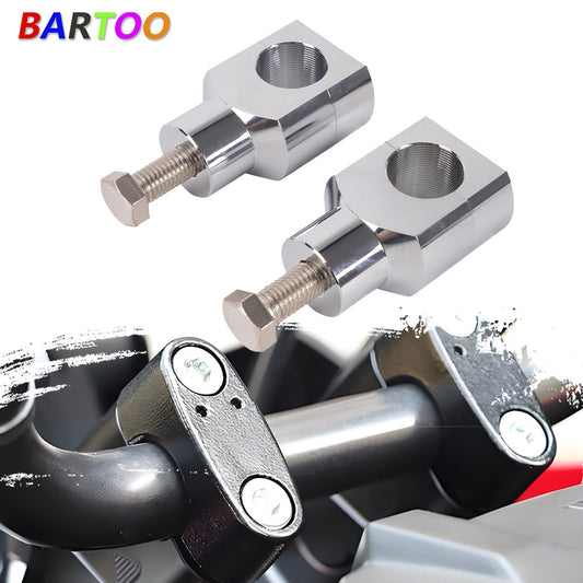 1 25mm Motorcycle Handlebar Riser Clamp Mount for Harley Dyna Touring Softail Q