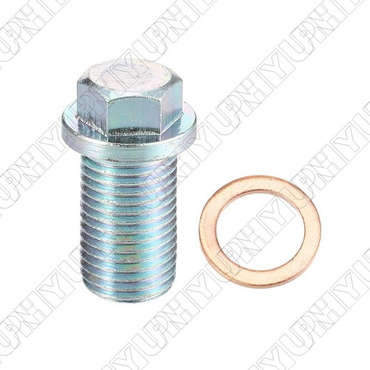Car Engine Oil Drain Plug with Gasket for Mercedes-Benz 1119970330, 007603014106 Q