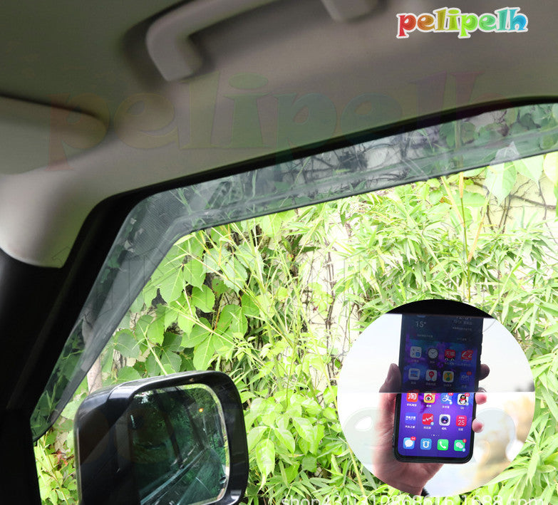 4PCS ABS Window Visor Sun Rain Guard Weather Shield for Defender 90 110 20-2024