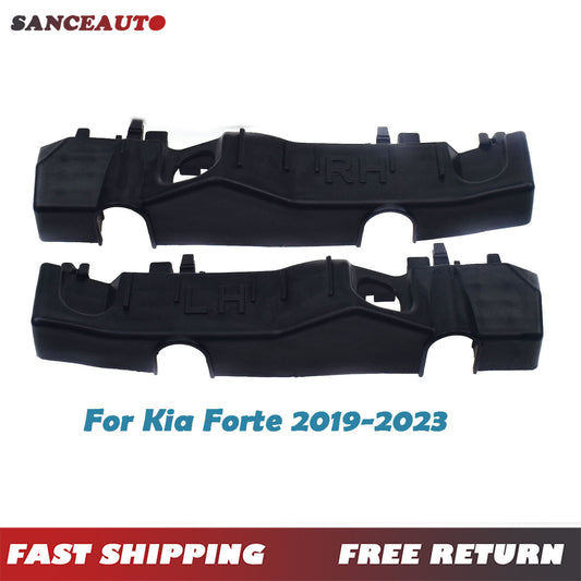 2-Piece Front Left Bumper Bracket Fixture for Kia Forte 2019-2023 86552M7500- n