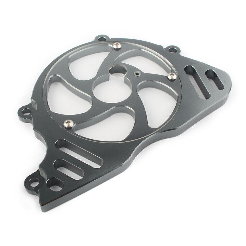 Ritzel Kettenschutzabdeckung Motordeckel f¨¹r for Kawasaki Z1000 2010 - 2017 CNC Grau