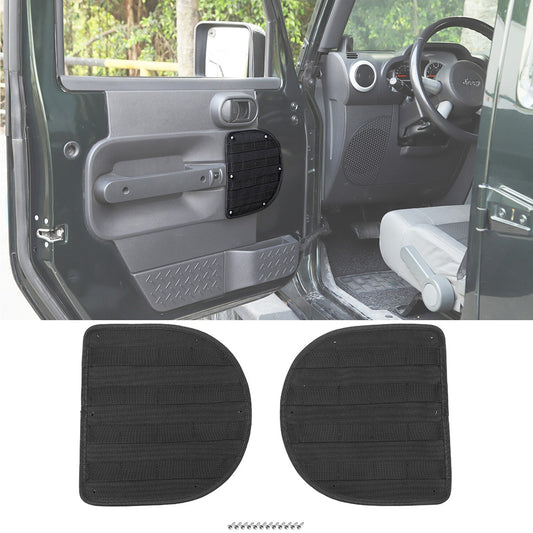 2-PACK Tactical Door Storage Tool Bag for Jeep for Wrangler JK 2007-2010 Organizer