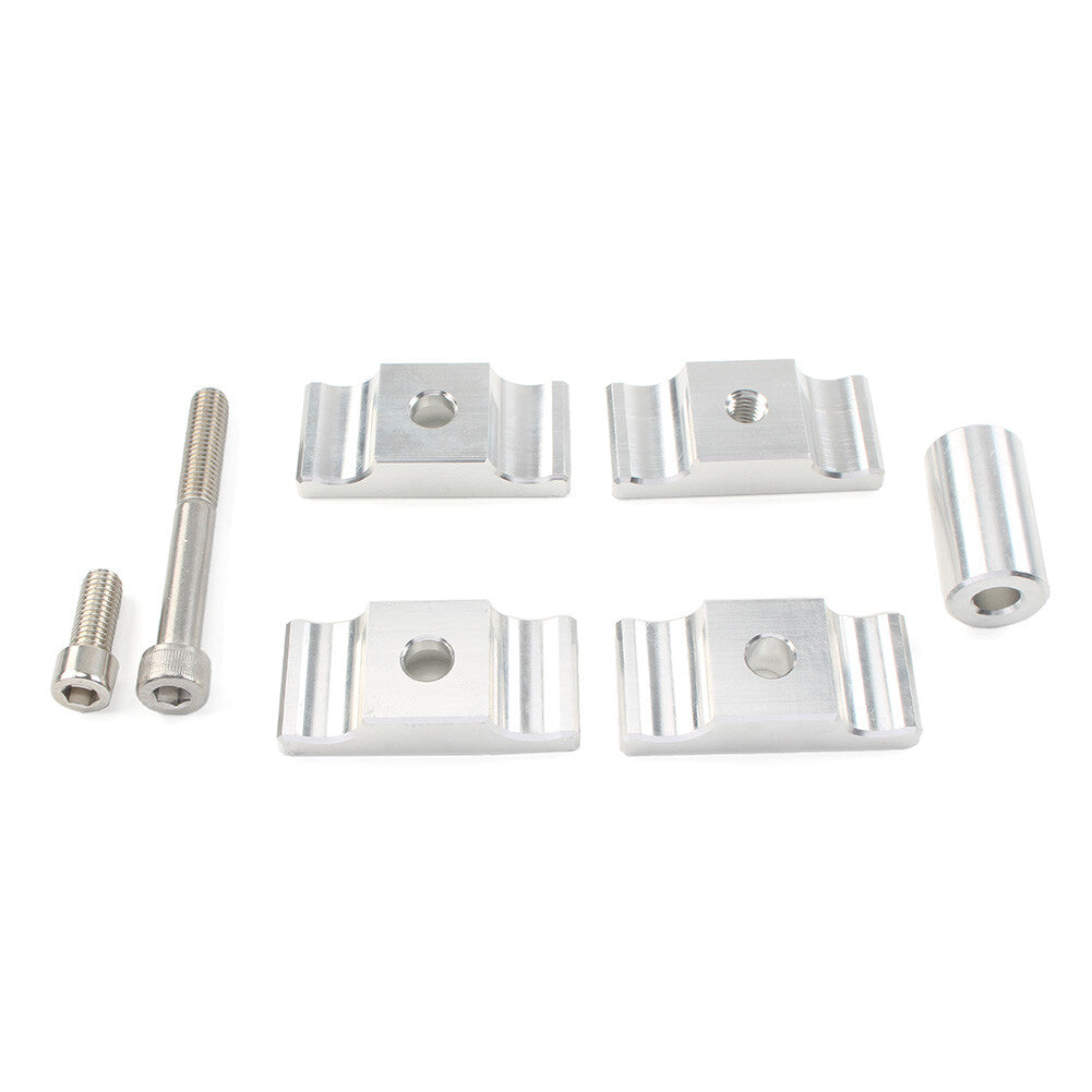 for Dodge 1989-1998 Vehicles With 12V Engine Sliver Heater Line Aluminum Clamps