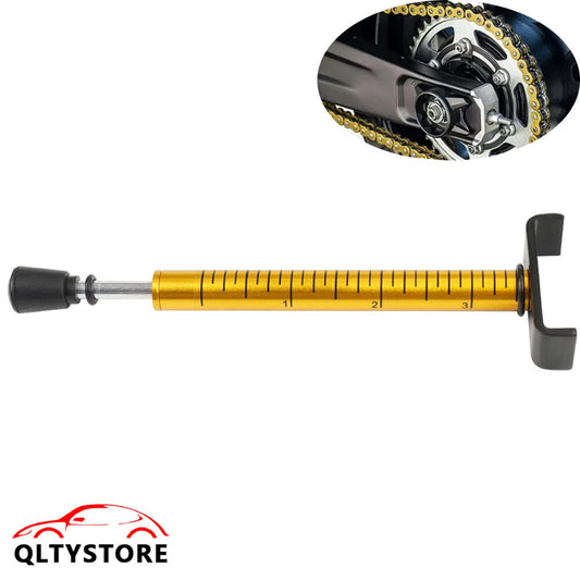 Motorcycle Adjustable Belt Tension Gauge Tool for Harley & All Belt Drive Bike Q