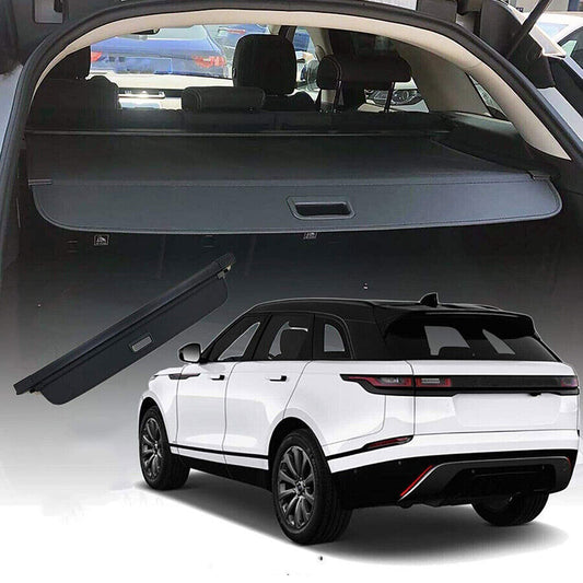 for Range Rover Velar 2018-2023Black Rear Cargo Security Trunk Cover Retractable