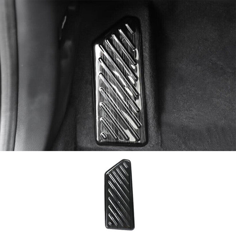 for Honda CR-V 2023-2024 Black steel Left Side Foot Rest Pedal Panel Cover Trim