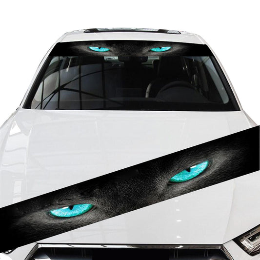 Car 3D Sticker Vinyl Decals Waterproof DIY Decoration Sunshade Accessories