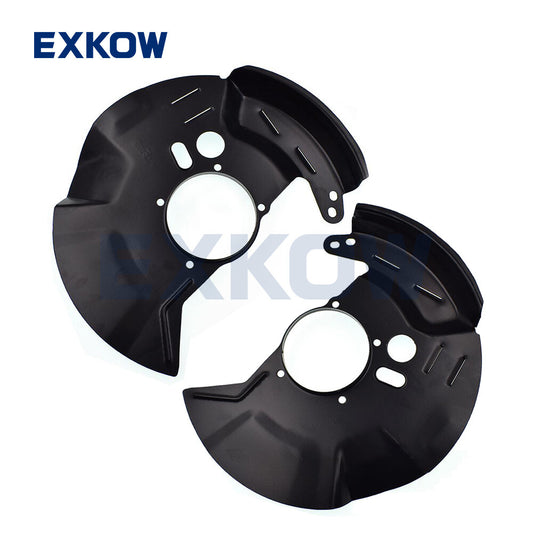 A Pair Front Brake Disc Cover for Mitsubishi Pajero for Challenger MR249345 MR249346 Q