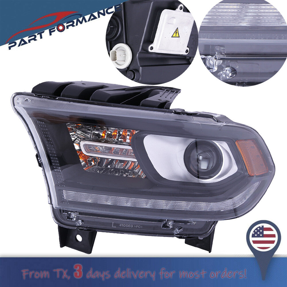 Durango 2016 - 2020 Black Gum HID Elderly Elf LH