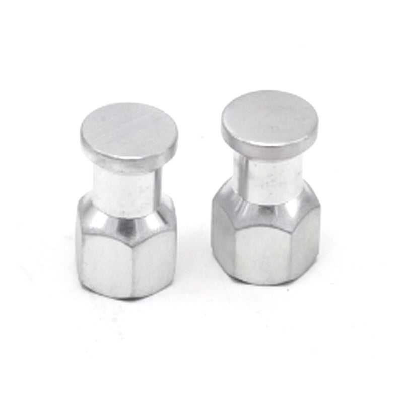 A pair of M10×1.25 motorcycle rear shock absorber bolts, anti-theft decorative covers - n