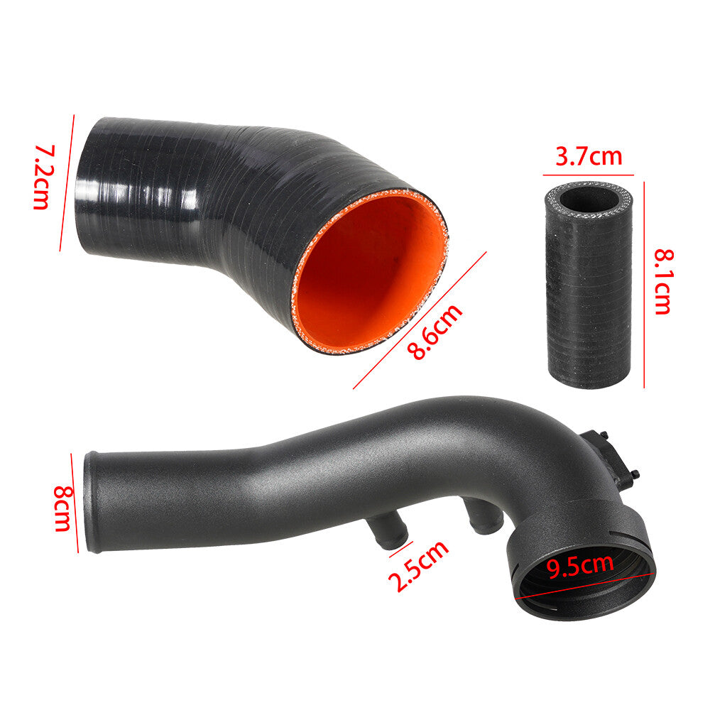 50mm for BMW N54 Turbo Intercooler Charge Boost Pipe Kit for BMW N54 E88 E90