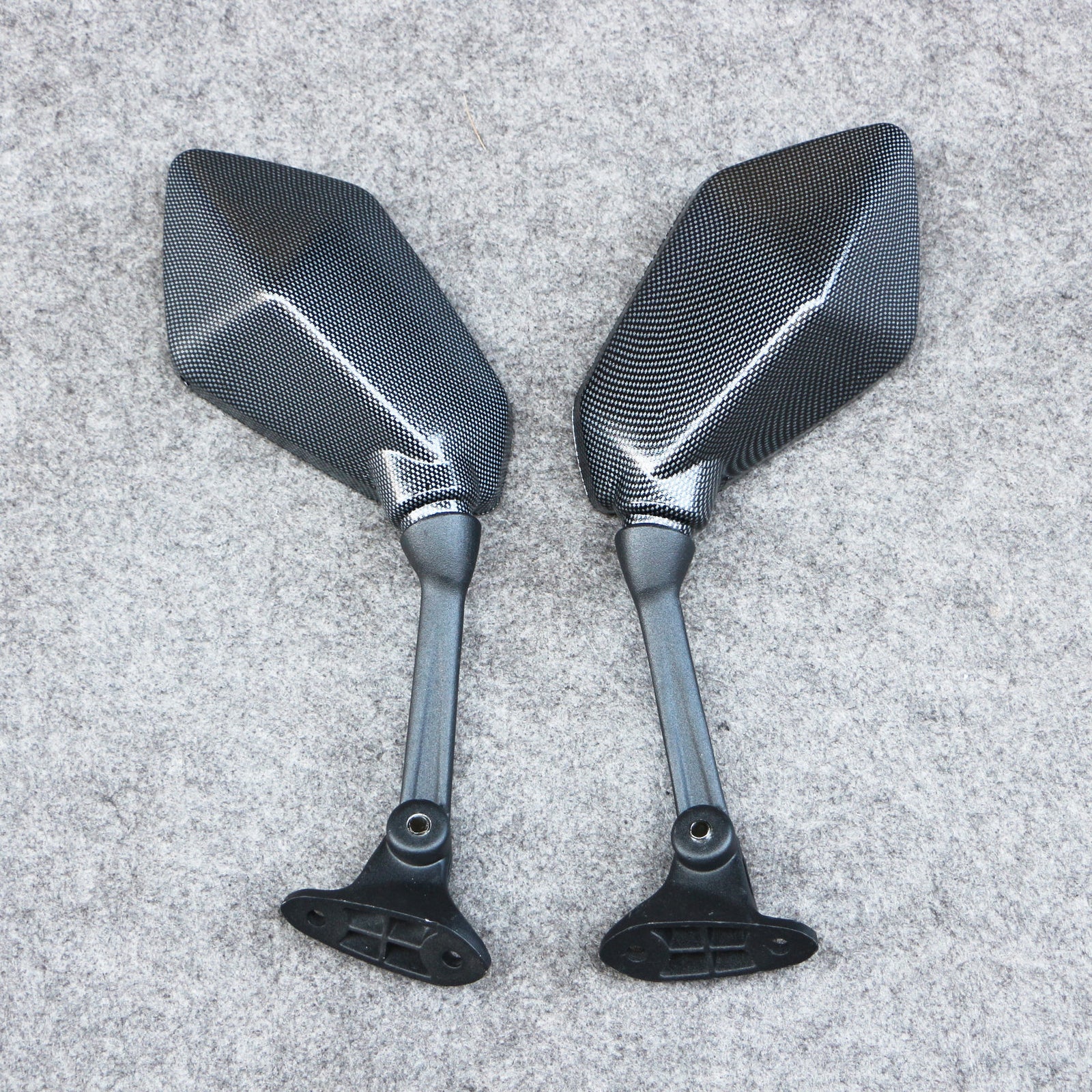 Fit for Kawasaki ER-6F 2009-2016 650R Motorcycle Rear View Side Mirrors