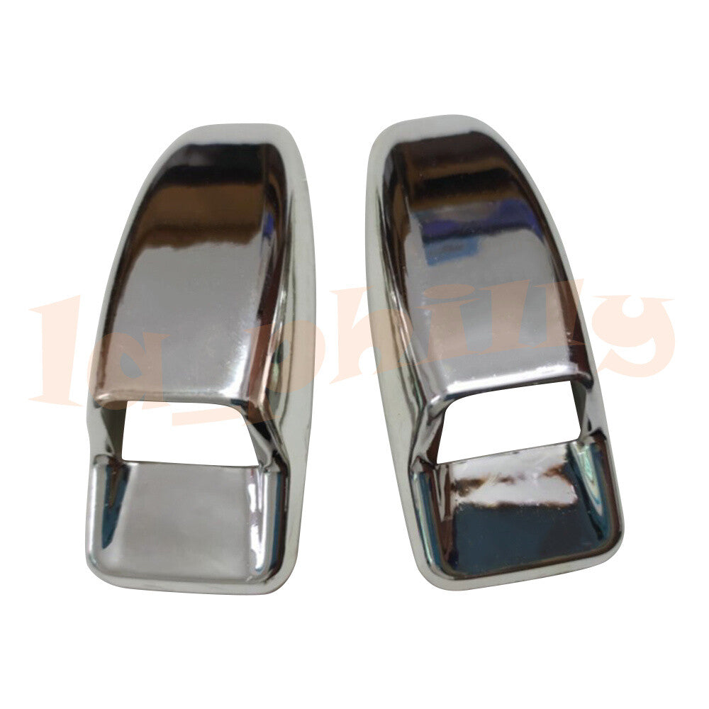 2Pcs Front Side Screen Windscreen Wiper Washer Jet Covers Spray Nozzle Bonnet