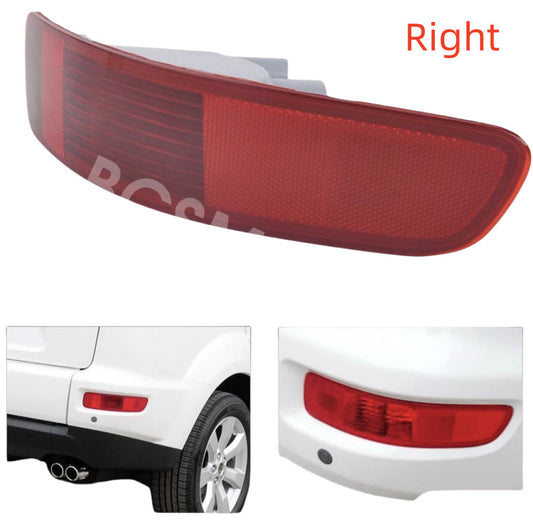 Right Rear Bumper Light Reflector Lens Fit for Mitsubishi for Outlander 2007-2012