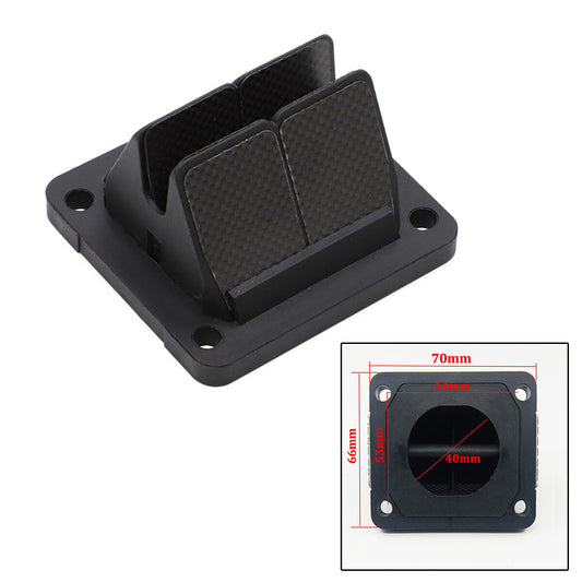 Carbon Intake Reed Valve for Yamaha YZ85 YZ400 YZ250 for Honda CR250R CR125R Q