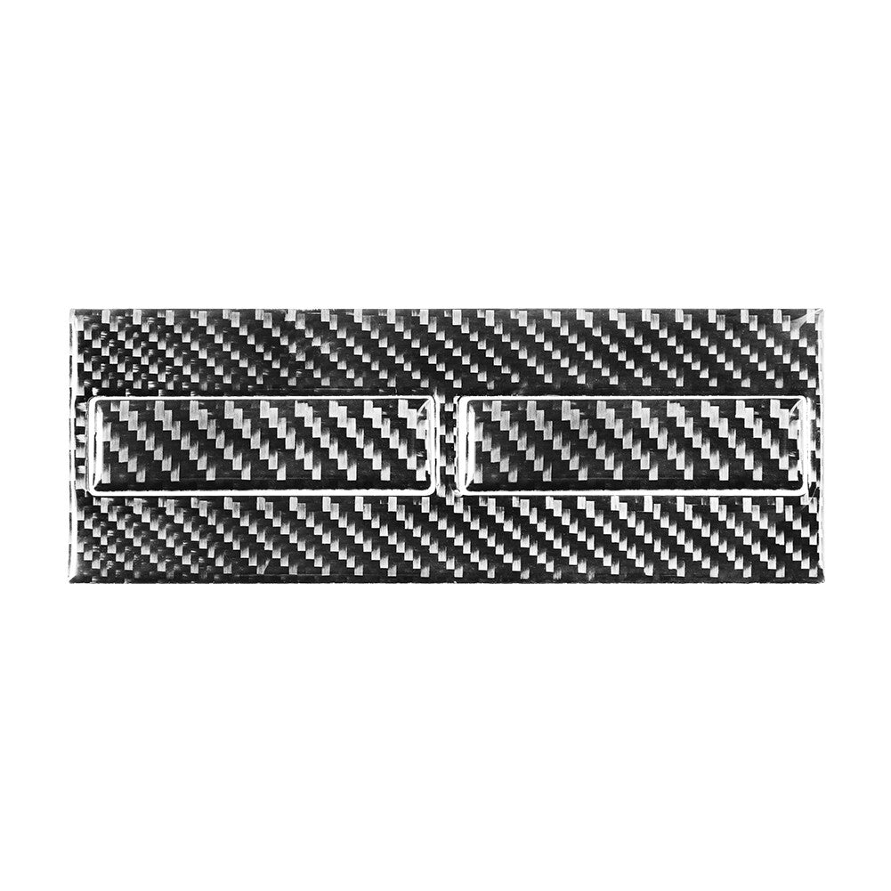 3x for Porsche /996 1998-2004 carbon fiber beverage holder trim red