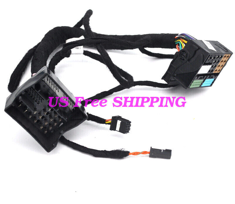 Retrofit Adapter digital passenger display screen monitor cable for Audi a4 b9 v