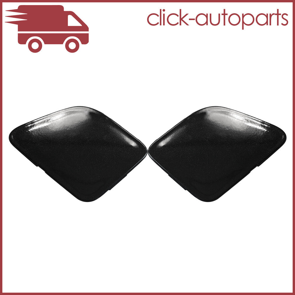 Pair For 2014-2017 for Toyota Prius V Front LeftRight Towing Eye Bracket Hook Cover Q