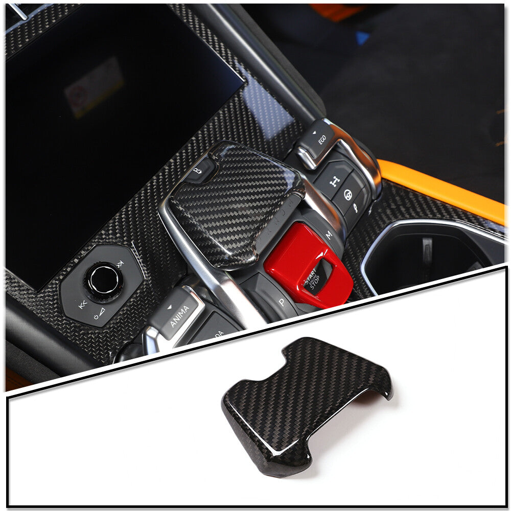 carbon fiber P-block switch cover trim suitable for Lamborghini Urus 2018 - 2021 - n