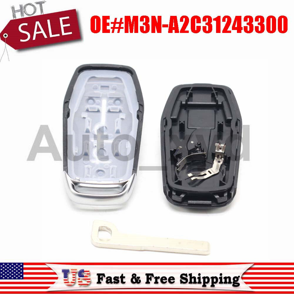 1x Remote Key Fob Uncut Shell Case M3N-A2C31243300  for ford  Edge Explorer Fusion Q