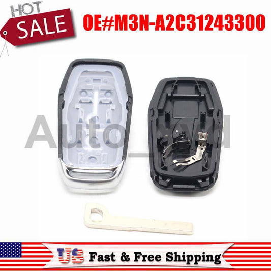 1x Remote Key Fob Uncut Shell Case M3N-A2C31243300  for ford  Edge Explorer Fusion Q