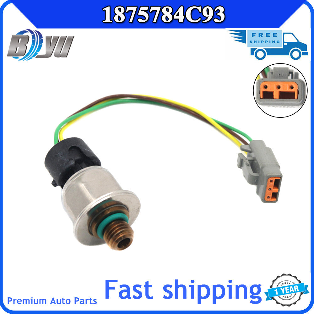 The 1875784C93 pressure sensor is compatible with international for Navistar MAXXFORCE DT 9 10- v