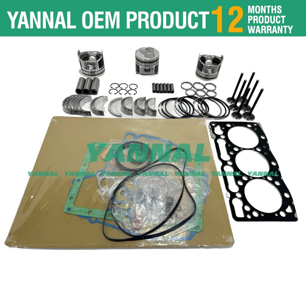 D1005 New Overhaul and Rebuild Kit for Engine B2100DT and B2320HSD Tractors