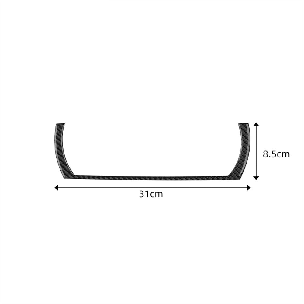 Carbon Fiber Dashboard Lower Strip Trim for BMW X3 E83 2004-2010 Car Accessories
