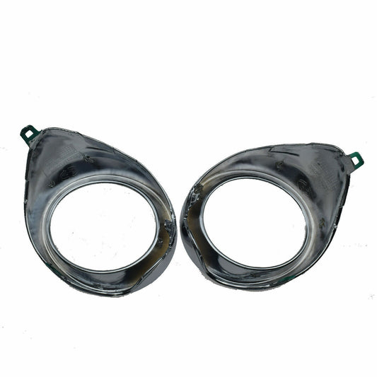 Pair of Bumper Chrome Fog Light Trim Rings for 2013 - 2015 for Lexus ES350 ES300h- v