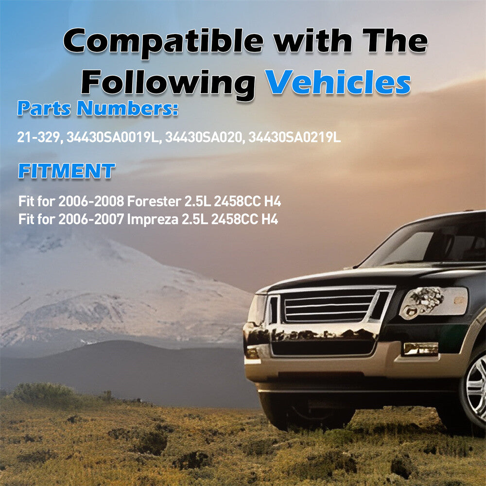 for Subaru Forester 2.5L 2006-2008 Power Steering Pump w/ Pulley  Sensor 21-329