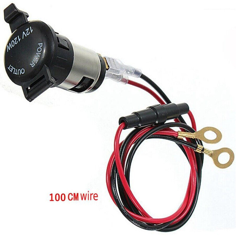 12V Auto Car Cigarette Socket Lighter Power Plug Outlet Adapter w/ 40 Line v