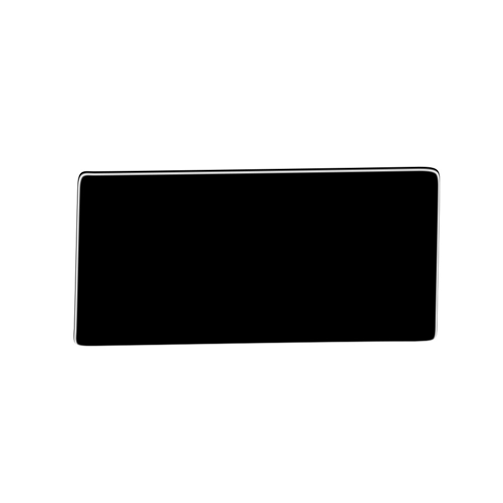 Glossy piano black interior glove box handle cover trim for Chrysler 200 sedans
