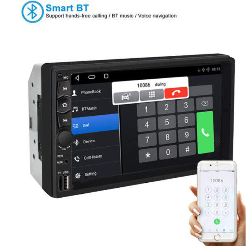 7-inch 2DIN Android Bluetooth Touchscreen Stereo Video Radio Car MP5 Player USB AUX n
