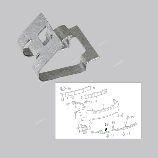 Front  Rear Bumper Lip Chin Spoiler Clip for Toyota for Corolla 03-10 76879-44010 Q