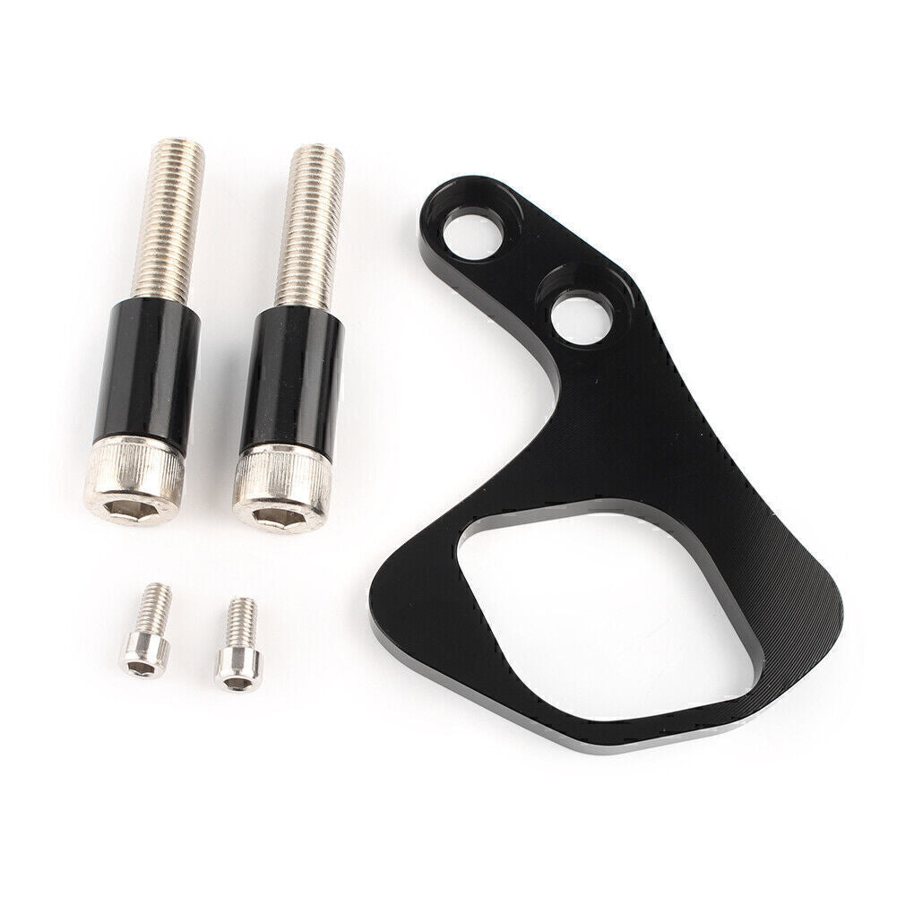 Ignition Key Relocation Bracket Fit SCRAMBLER/ T100/Thruxton 01-15 Black Q
