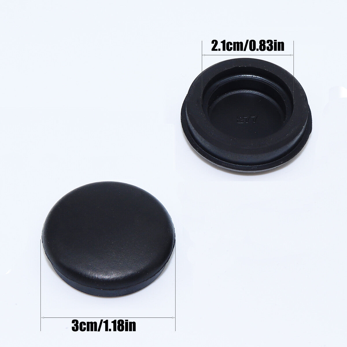 2X 9838007000 Car Wiper Arm Bolt Nut Cover Cap for Kia Sorento Ceed Rio Soul